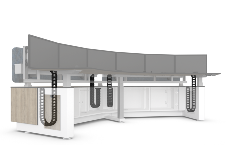 Focus II gebogen - onderBureau